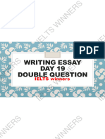 Day 19 Writing Double Question