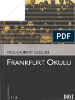 Paul Laurent Assoun Frankfurt Okulu Dost Kitabevi