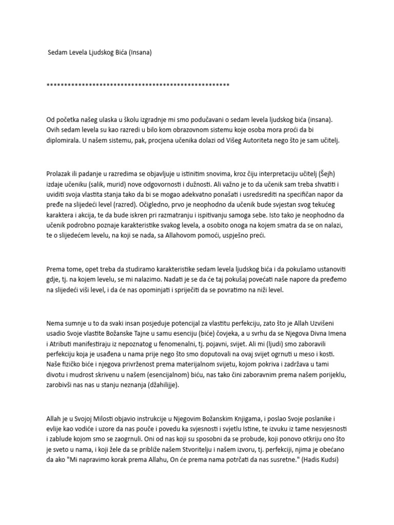 7 Stepena | PDF