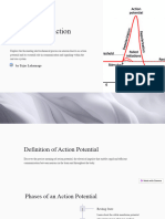 Properties of Action Potential