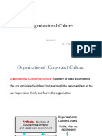 L 6 - Organisational Culture