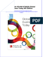 EBOOK Etextbook 978 9814738255 Global Business Today 9Th Edition Download Full Chapter PDF Docx Kindle