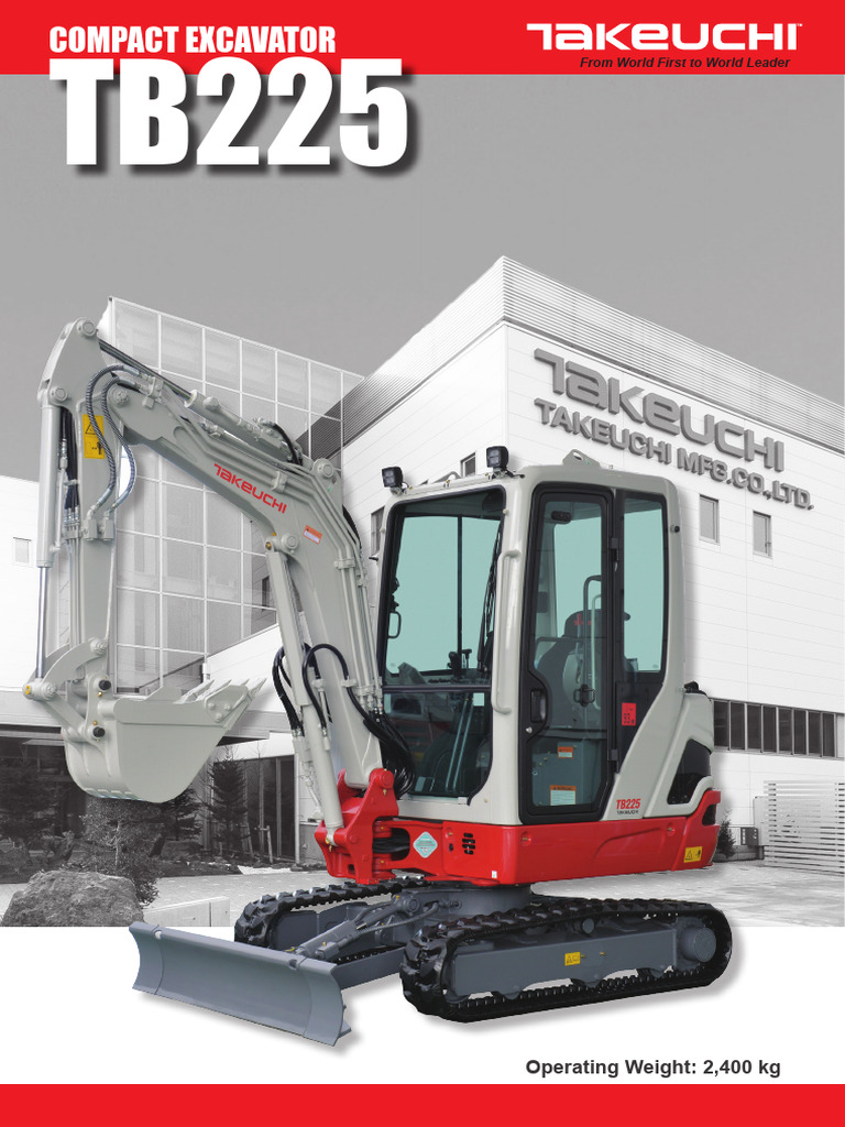 Operating Weight: 2,400 KG: From World First To World Leader | Download ...