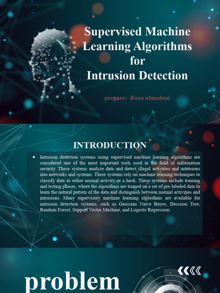 Supervised Machine Learning Algorithms for Intrusion Detection | PDF ...