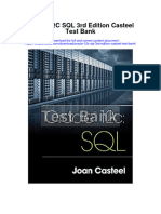 Oracle 12C SQL 3Rd Edition Casteel Test Bank Full Chapter PDF