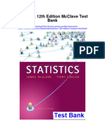 Statistics 12Th Edition Mcclave Test Bank Full Chapter PDF