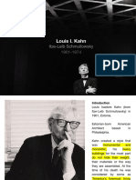 Design Theory II - Session 5 (Louis I Kahn)