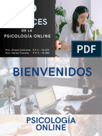 Avances de La Psicología Online. Traviezo y Contreras.