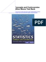 Statistics Concepts and Controversies 9Th Edition Moore Test Bank Full Chapter PDF