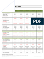 TMCC Academic Calendar