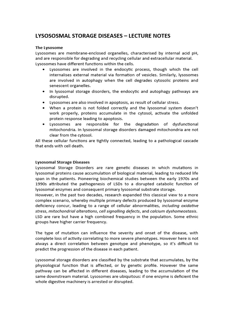 Lecture Notes | PDF