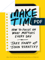 Make Time How to Focus en Español