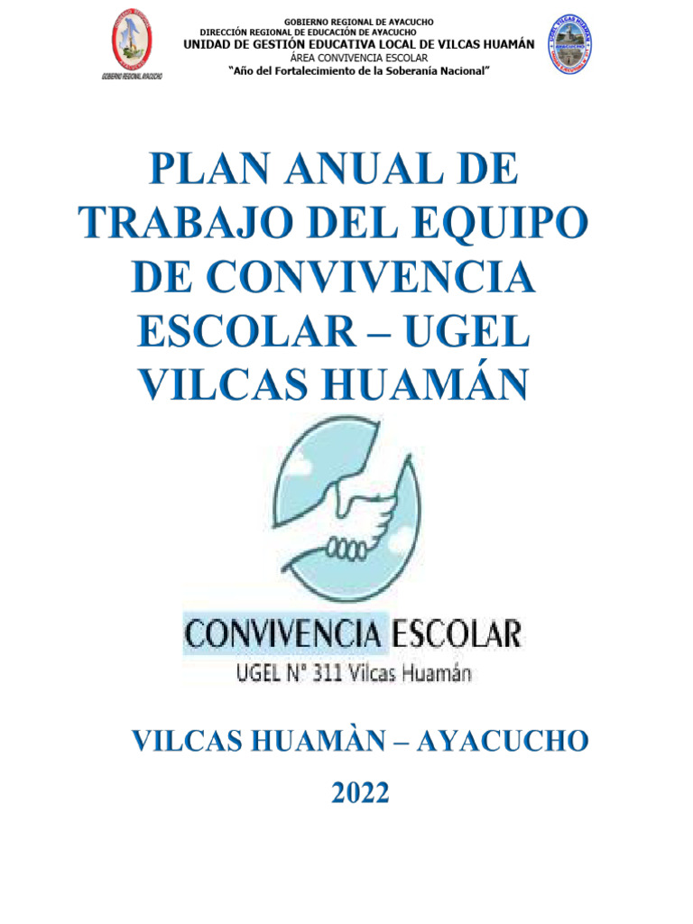 Plan Anual de Convivencia Escolar 2022 | PDF | Las emociones | Violencia