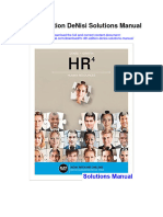 HR 4Th Edition Denisi Solutions Manual Full Chapter PDF
