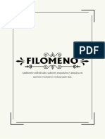 Menu Filomeno