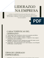 El Liderazgo en Una Empresa