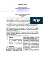 Saponificacion Informe