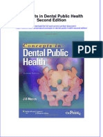 EBOOK Concepts in Dental Public Health Second Edition Download Full Chapter PDF Kindle