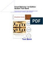 Download Organizational Behavior 1St Edition Neubert Test Bank full chapter pdf