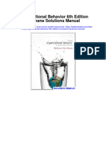 Organizational Behavior 6Th Edition Mcshane Solutions Manual Full Chapter PDF