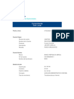 Comprobante Transferencia BBVA