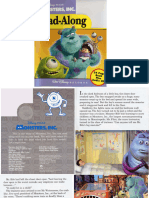 MonstersInc ReadAlong Book