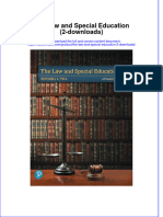 EBOOK The Law and Special Education 2 Downloads Download Full Chapter PDF Kindle