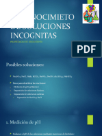 Reconocimieto de Soluciones Incognitas