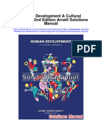 Human Development A Cultural Approach 2Nd Edition Arnett Solutions Manual Full Chapter PDF