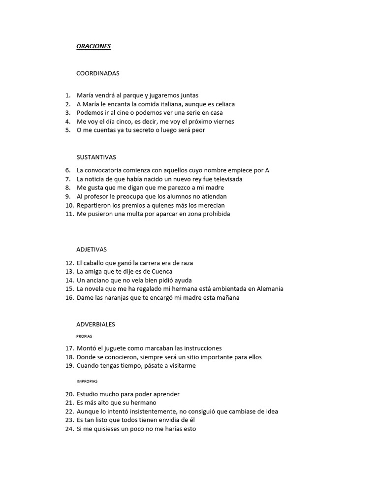 Oraciones Pdf