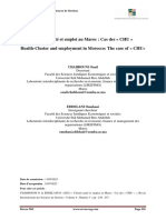 Cluster-Santé Et Emploi Au Maroc Cas Des CHU 1344-Article Text-4709-1-10-20230722