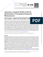 Expostats - A Bayesian Toolkit To Aid The Interpretation of Occupational Exposure Measurements