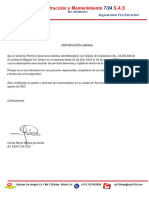 Certificacion Laboral PATRICIA SALAMANCA
