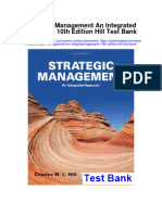 Strategic Management An Integrated Approach 10Th Edition Hill Test Bank Full Chapter PDF