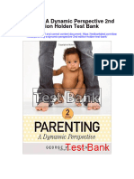 Parenting A Dynamic Perspective 2Nd Edition Holden Test Bank Full Chapter PDF