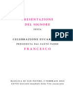 Libretto Presentazione Del Signore