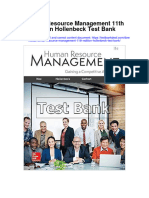 Human Resource Management 11Th Edition Hollenbeck Test Bank Full Chapter PDF