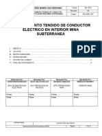 MLA-MEL-007 Procedimiento Tendido de Cable en Interior Mina