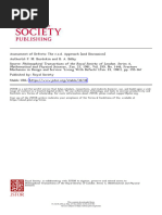 Burdekin - Assesment of Defects