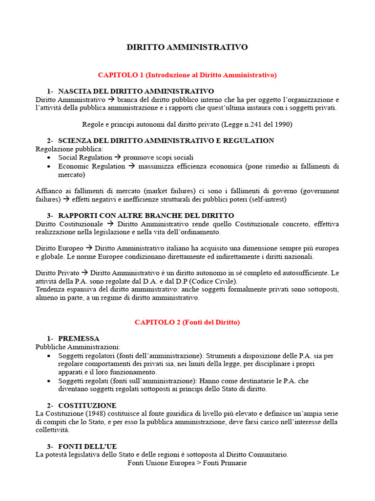MANUALE DIRITTO AMMINISTRATIVO PDF 2020 intelligence overview