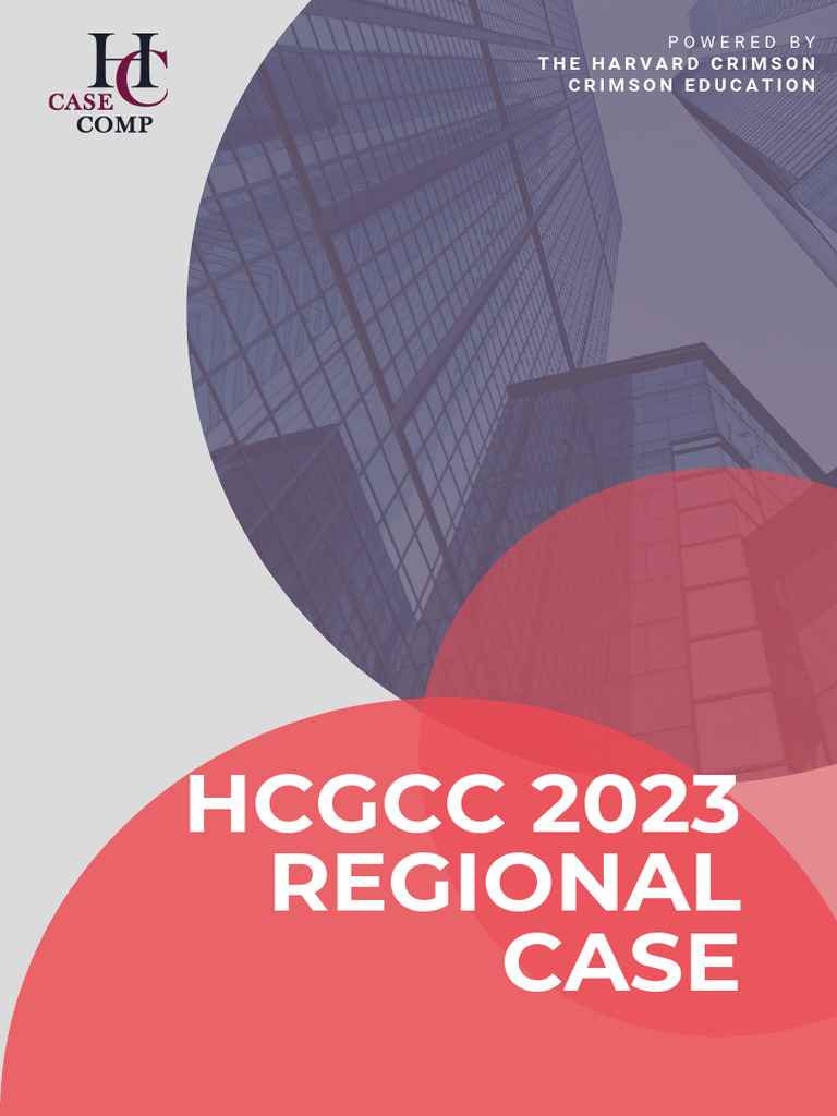 Hcgcc 2023 Regional Case Download Free Pdf E Commerce Private