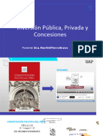 Primera Clase de Inversiones Públicas y Privada Alas Peruanas