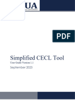 Simplified Cecl Tool User Guide