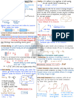 1 Page Notes Current Electricity