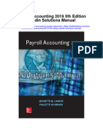 Payroll Accounting 2019 5Th Edition Landin Solutions Manual Full Chapter PDF