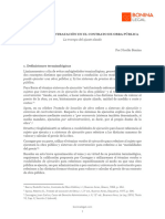 Sistemas de Contratacion en OP. La Trampa Del Ajuste Alzado