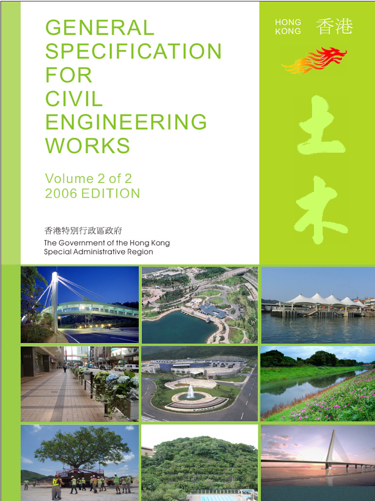 CEDD Civil Engineering Specification 2006 | PDF | Science & Mathematics ...