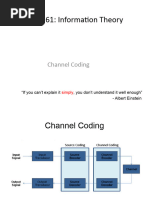 TE361 Channel Coding 1