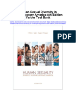 Human Sexual Diversity in Contemporary America 8Th Edition Yarber Test Bank Full Chapter PDF