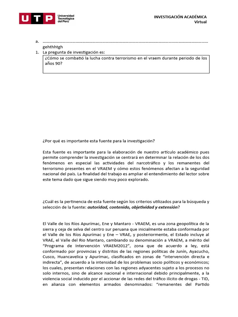 Semana+05-Formato Avance+de+Informe+Final+1+-+Part QEPOJB | PDF | Perú